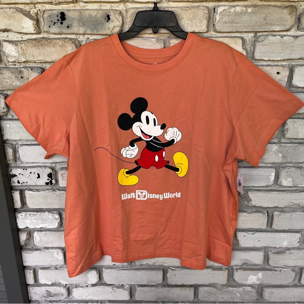 Disney parks running Mickey Mouse tee shirt. Walt Disney world NWT
